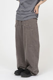 Doubling Pigment Wide Pants