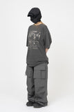 Bez Dyed Washed Half-Sleeve T-Shirt