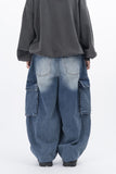 Luren Keyring Cargo Denim