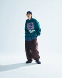 [AG] Double String Fleece Fatigue Pants
