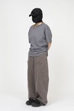 Doubling Pigment Wide Pants