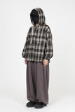 Peko Hooded Check Shirt