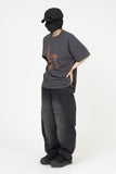 Ad Cut Line Washing Denim