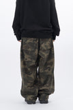 Calre Camo Bio Damage Balloon Pants