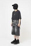 Under Destroyed Pigment Short Sleeve T-Shirt