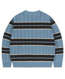 MESH STRIPE KNIT