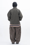 Perna Sand Incision Nylon Windbreaker