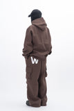 Medi W Boucle Embroidery Heavy Set-Up Hood