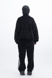 Stua Velour Velvet Set-Up Sweatpants