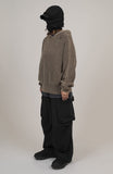 Kale Dying Hood Knit