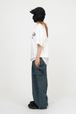 Hion Nylon Cargo Pants