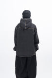Merence Hooded Denim Shirt