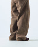 Stripe Two Tuck Wide Pants