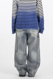 Zeper Diagonal Point Denim