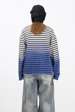 Petry Gradient Crop Long Sleeve T-Shirt