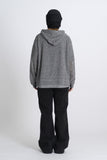 Stow Two-Way Hooded Knit Zip-Up