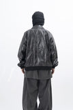 Glady Crack Over Leather Jacket