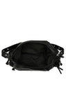 Loops Zipper Shoulder Bag