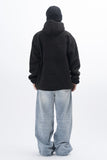 Delroy High Neck Fleece Hoodie