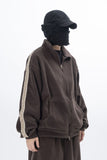 Selma Ethnic Fleece Set-up Track Top