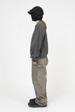 Vintage Washing Crop Sweatshirt