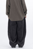 Nidor Corduroy Fold Balloon Pants