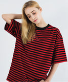 Heavy Overfit Border Short Sleeve T-shirt
