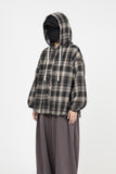 Peko Hooded Check Shirt