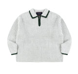 LOW GAUGE POLO KNIT