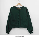 [BAONHOUSE] Colin cotton round cardigan