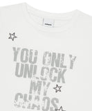 UNLOCK CROP TEE