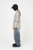 Snap Catbrush Wide Banding Denim