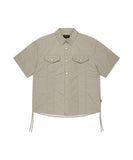 NYLON TRUCKER HALF SHIRT