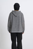 Stow Two-Way Hooded Knit Zip-Up