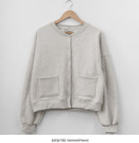 [BAONHOUSE] Colin cotton round cardigan