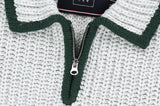 LOW GAUGE POLO KNIT