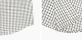 ROUND NECK CHECK SHIRT