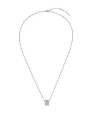 Essence Silver (W) Moissanite Triple Necklace