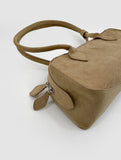 Gitter Suede Shoulder Bag