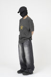 Nex Side Snap Wide Denim