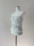 Bonir Shirring Lace Top