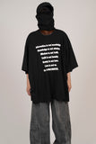 Grafia Slogan Short Sleeve T-shirt