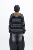 Kera Hairy Stripe Knit