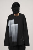 Brush Paint Long Sleeve T-Shirt