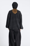 Dos Waffle Vintage Crop Knit