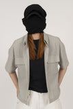 Kisa Pocket Crop Check Shirt