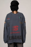 Attractive Pigment Long Sleeve T-shirt