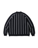 Varsity Raglan Knit Cardigan