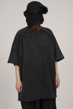 Snow Vintage Washing Short Sleeve T-Shirt