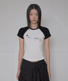 Muta Waffle Raglan T-Shirt